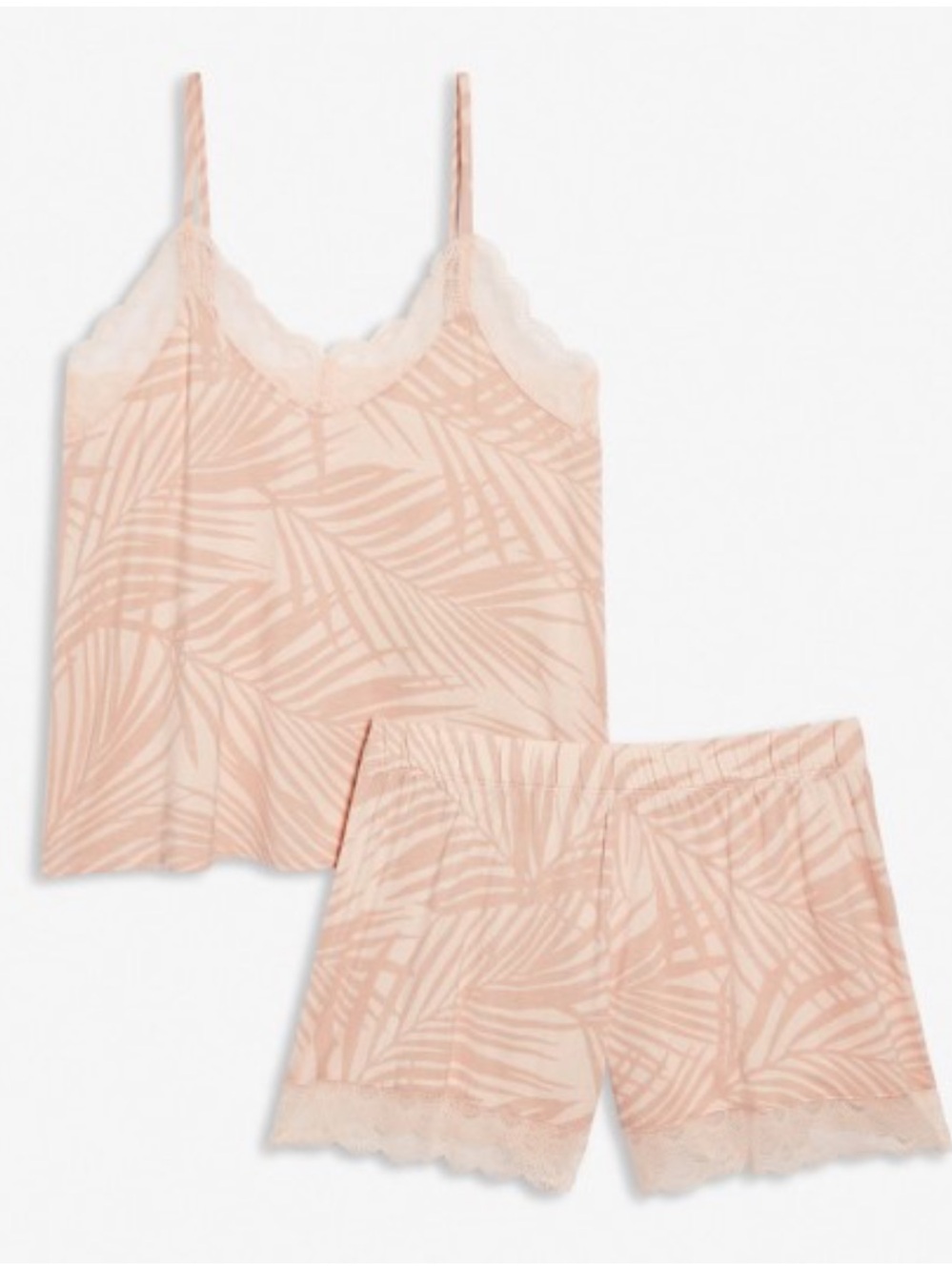 Joe Fresh x Lace-Trim Cami & Shorts Sleep Set
